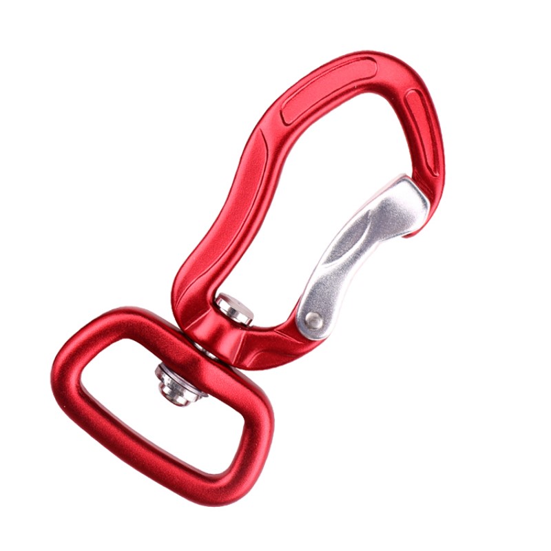 야외 훅 캠핑 메인 잠금 스테인레스 스틸 스프링로드 carabiner 다기능 carabiner 야외 퀵 캐치 빠른 낙하 후크 동물 클립과 함께 장비 안전 잠금 장치 클립 알루미늄 합금 알루미늄 클립