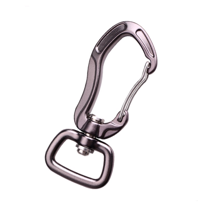 야외 훅 캠핑 메인 잠금 스테인레스 스틸 스프링로드 carabiner 다기능 carabiner 야외 퀵 캐치 빠른 낙하 후크 동물 클립과 함께 장비 안전 잠금 장치 클립 알루미늄 합금 알루미늄 클립