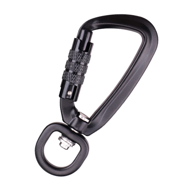 야외 훅 암벽 등반 캠핑 주요 잠금 장치 두 개의 잠금 carabiner 다기능 너트 carabiner 야외 빠른 퀵 캐치 빠른 안전 장비 잠금 장치 잠금 장치 구멍 d- 유형 철사 자물쇠 메인 잠금 항공 알루미늄 합금